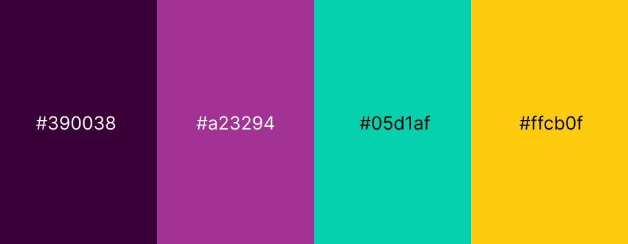 Palette de couleurs