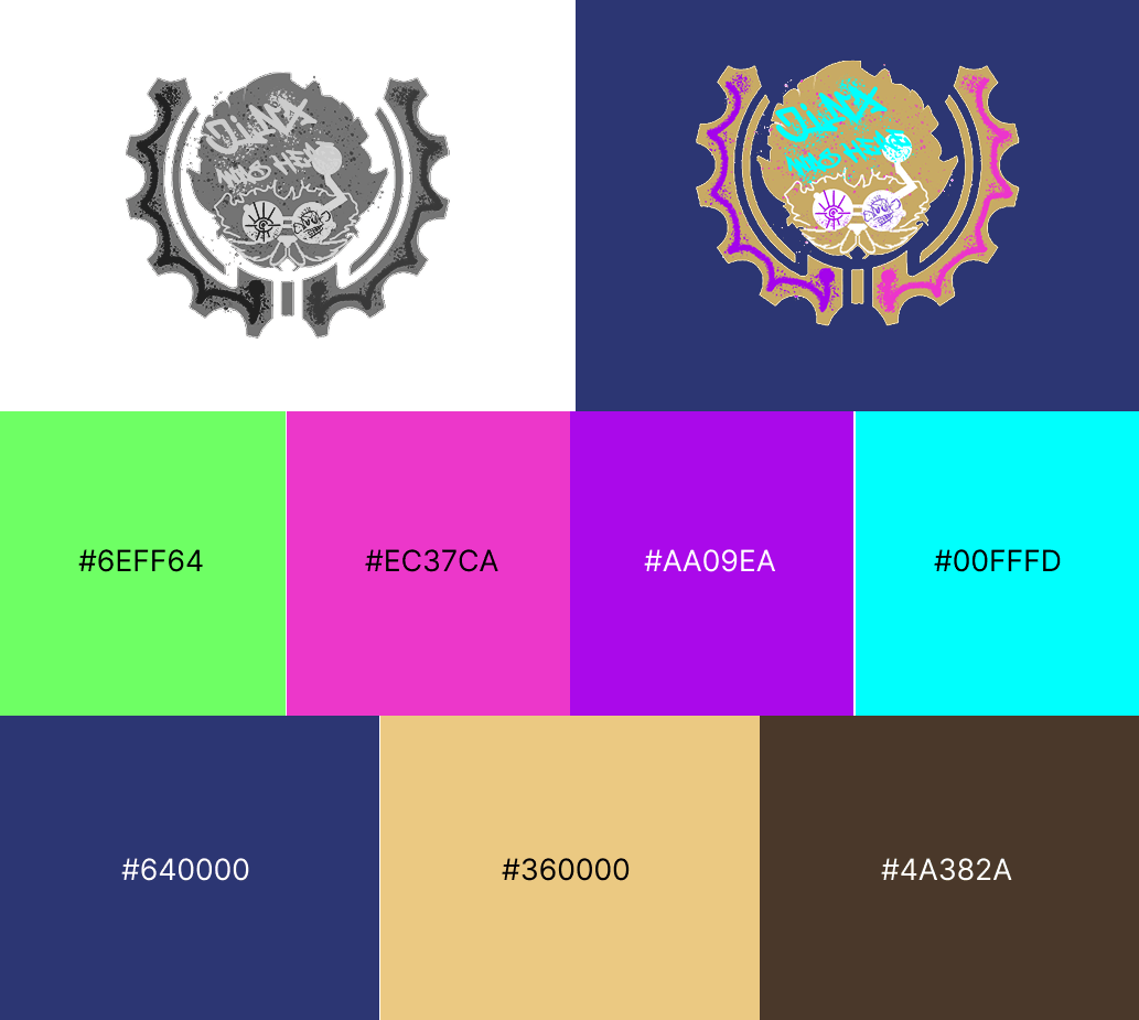 Palette de couleurs