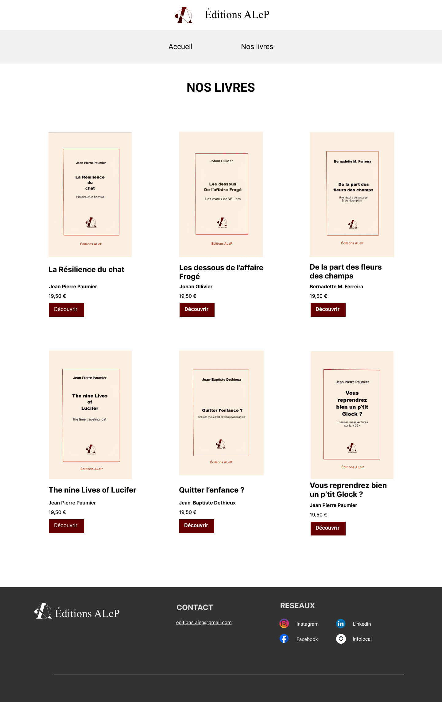 Page catalogue